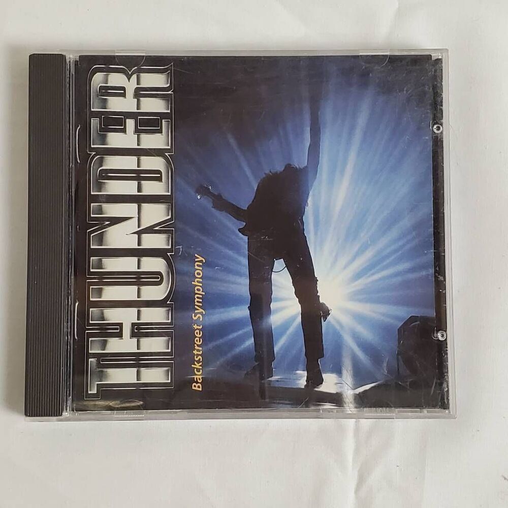 Thunder Backstreet Symphony CD 1990 UK Hard Rock Classic